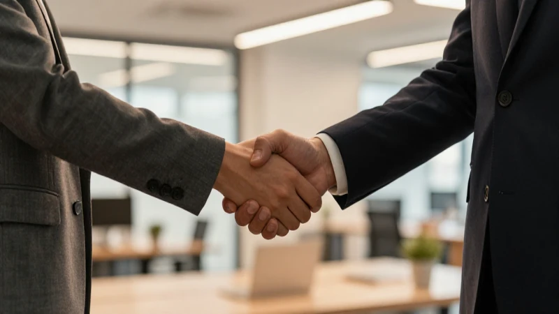 Esquema Negociación: Técnicas y Estrategias Exitosas 4 Personas de negocios estrechan la mano cálidamente