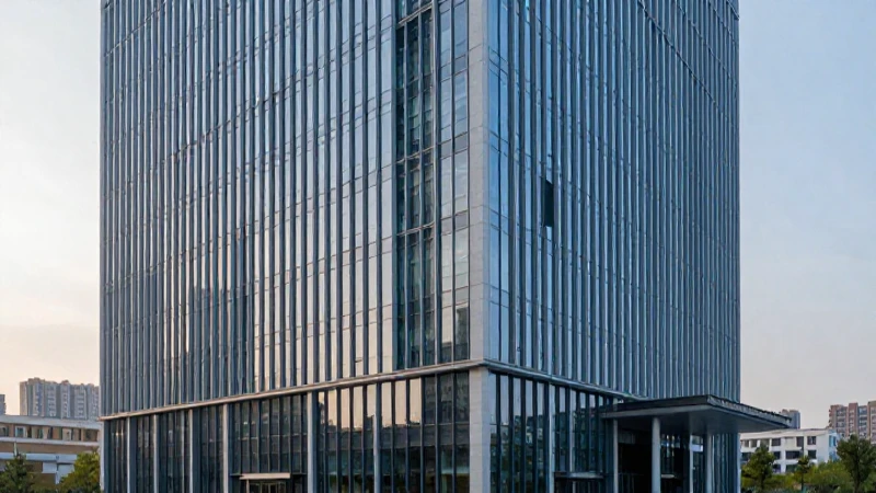 Edificio moderno con luz y vistas panorámicas