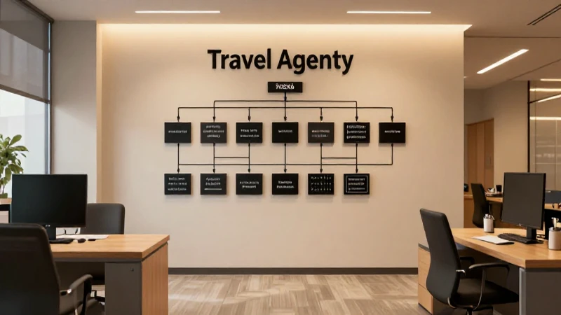 Cuál es el organigrama y funciones de una agencia de viajes 4 Oficina con iluminación cálida e interior amplio