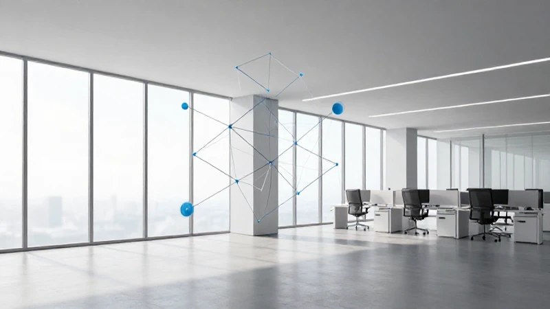 Cómo es el organigrama del Gobierno de la Comunidad de Madrid 7 Oficina moderna con luz natural y diagrama abstracto