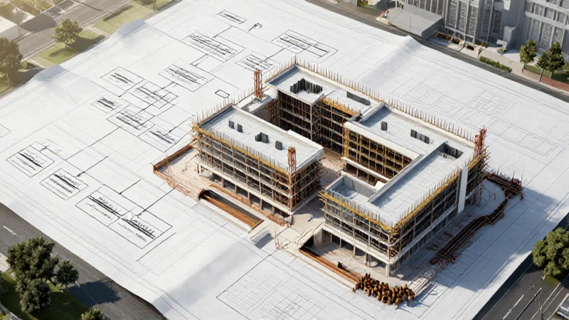Diseño arquitectónico moderno, limpio y profesional