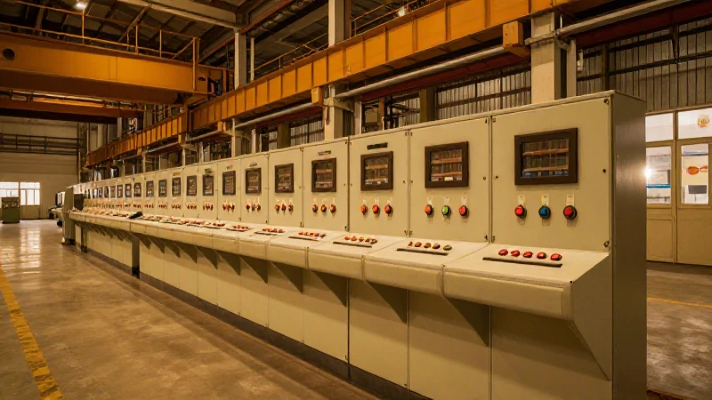 Cómo es el organigrama y funciones de una empresa industrial 5 Fábrica industrial con iluminación cálida y detalle