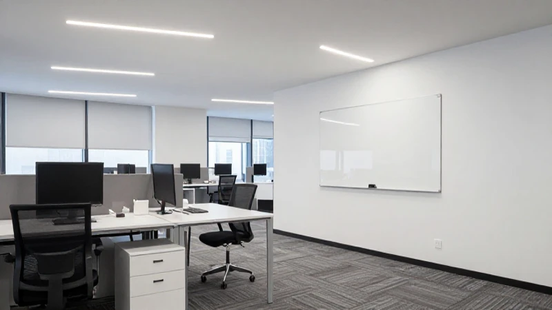 Cuáles son ejemplos de organigramas para medianas empresas 6 Oficina moderna abierta con luz suave