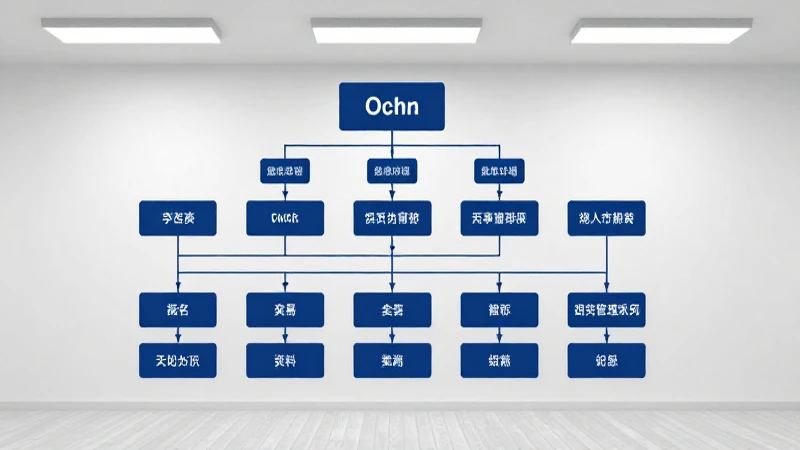 Oficina formal con diagrama e iluminación brillante