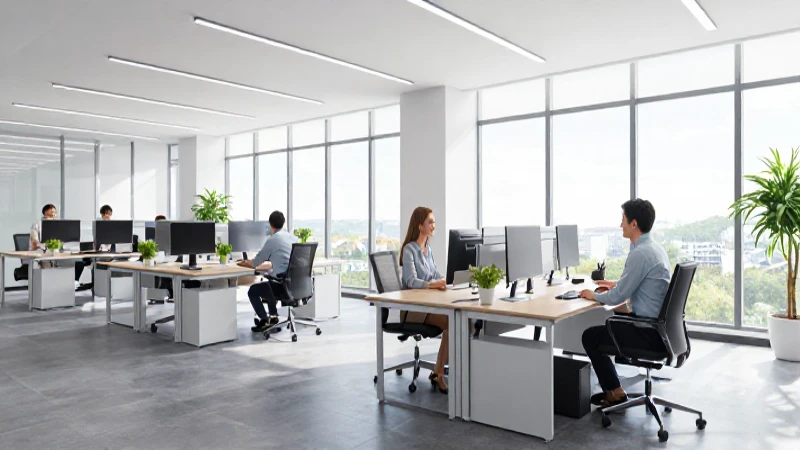 Espacio luminoso, colaborativo y amplio