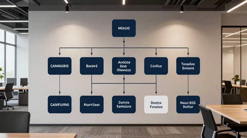 Espacio moderno con gráfico organizado e iluminación sutil