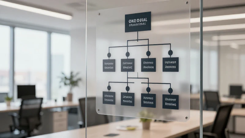 Organigrama de una empresa real: caso práctico y detallado 6 Oficina moderna, organizada y luminosa