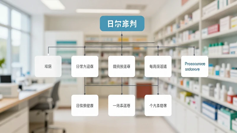 Organigrama de una Farmacia: Estructura y Funciones Clave 7 Interior farmacia, diagrama y luz natural suave