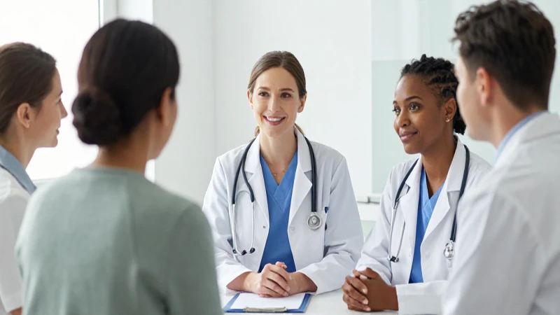 Profesionales médicos atiende al paciente suavemente