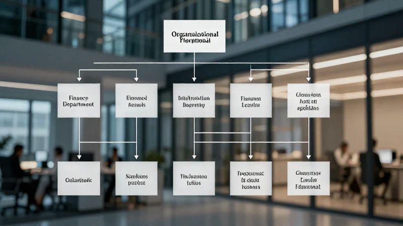 Cuál es la estructura y funciones del Departamento de Finanzas 11 Organigrama financiero en oficina moderna e iluminada