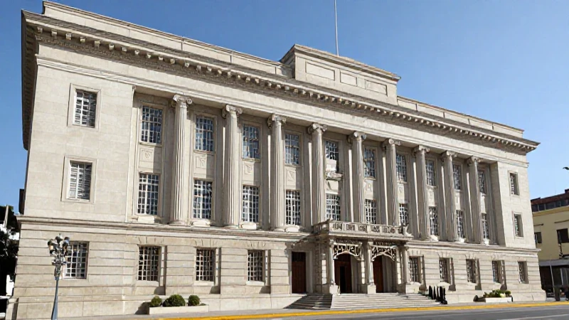 Organigrama del TSJ Venezuela: Estructura y Funciones Clave 13 Fachada judicial venezolana con diagrama arquitectónico