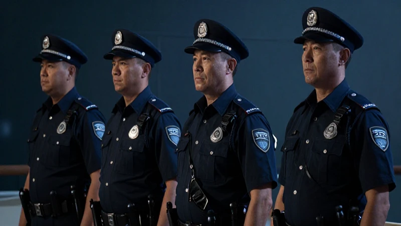 Policía Ertzainta, uniforme moderno, luz cinematográfica