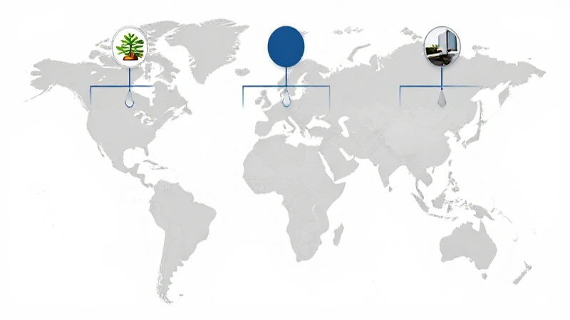 Es clave el organigrama geográfico en la estructura empresarial 5 Estructura corporativa sobre el mapa mundial