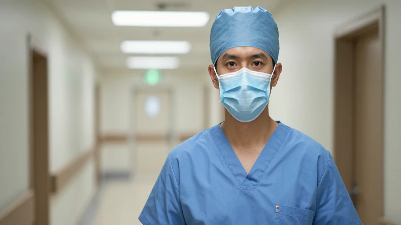 Cuál es el organigrama y funciones del Hospital Negrín 4 Médico sonríe en pasillo del hospital