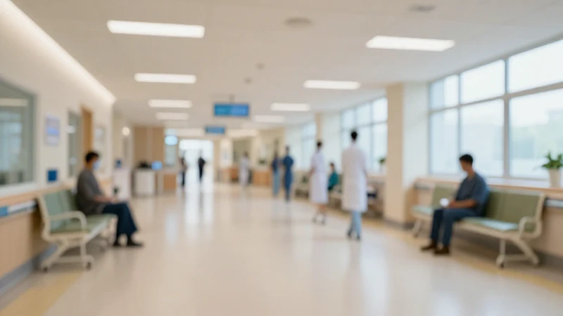 Cuál es el organigrama y funciones del Hospital de Burgos 6 Interior hospital con luz suave y difusa