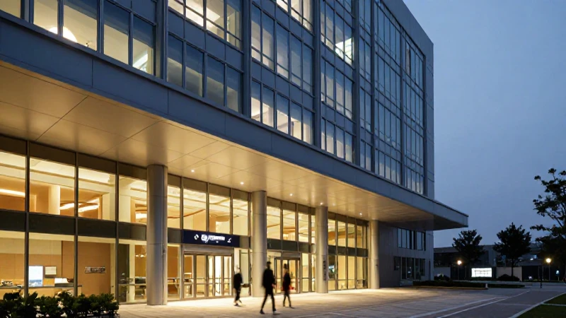 Cuál es el organigrama y funciones del Hospital de Burgos 10 Edificio hospitalario moderno con cálida iluminación ambiental