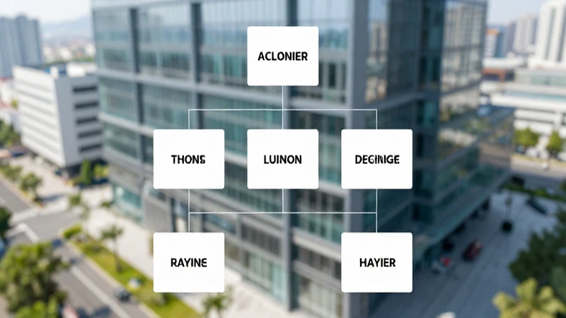 Organigrama Iberdrola: Estructura y Funcionamiento Detallado 4 Diagrama organizacional con arquitectura moderna