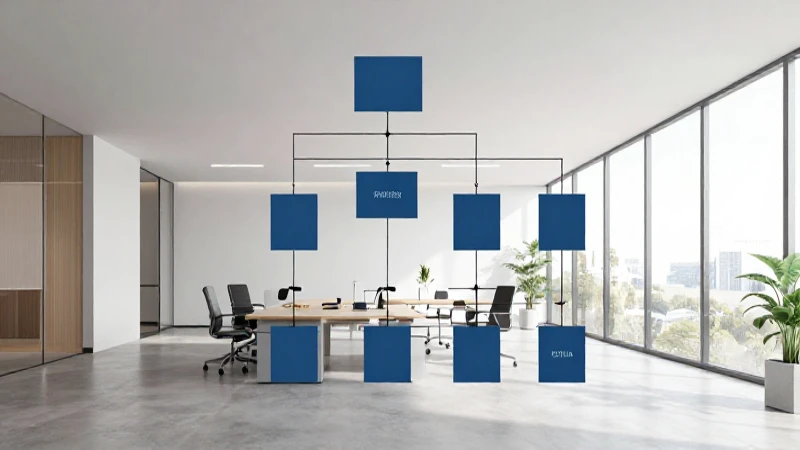 Cuáles son las diferencias entre organigrama lineal y vertical 5 Oficina moderna, organizada y luminosa