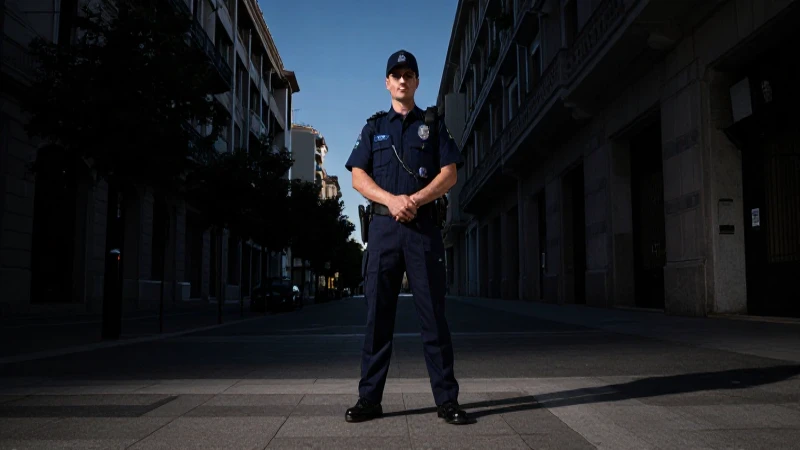 Organigrama Mossos d'Esquadra: Estructura y Funciones Clave 10 Agente policial en entorno urbano, luz dramática