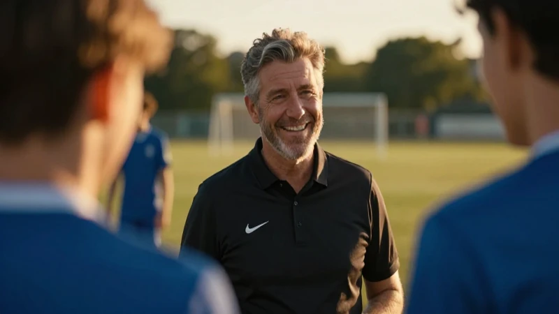 Joven futbolista bajo luz dorada cinematográfica