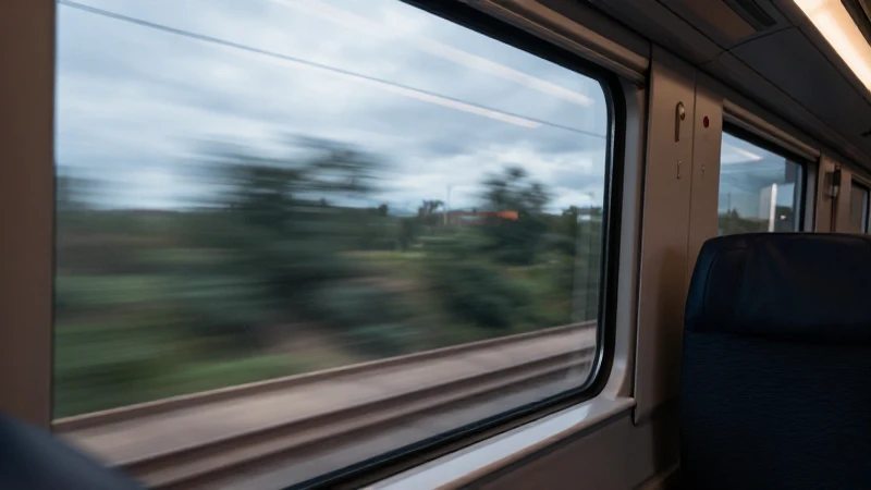 Qué es el organigrama de Renfe y su estructura organizativa 8 Viaje rápido: paisaje borroso, iluminación cinematográfica