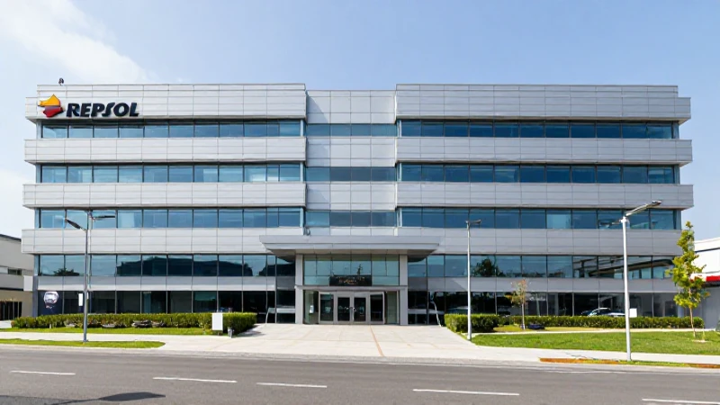 Sede Repsol: moderna arquitectura con luz brillante