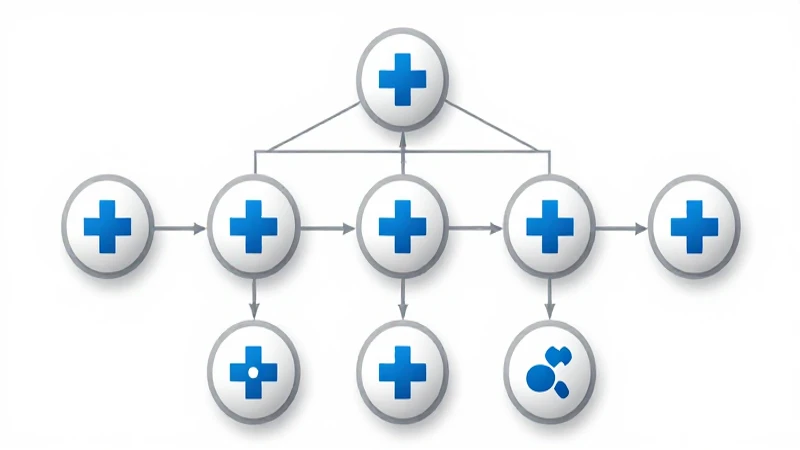 Qué es el organigrama SES y cómo funciona específicamente 5 Diagrama organizacional brillante y enfocado desde arriba