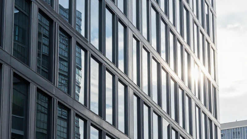 Edificio moderno con luz suave y arquitectura