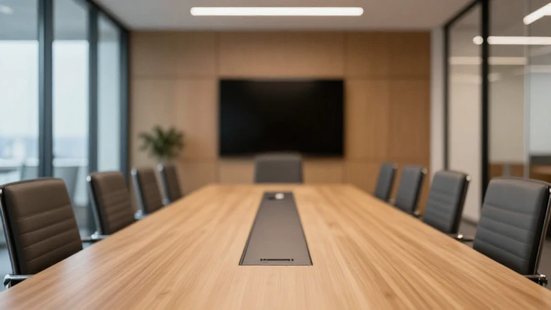 Sala moderna iluminada con luz corporativa