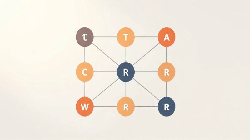 Diagrama jerárquico plano con nodos interconectados