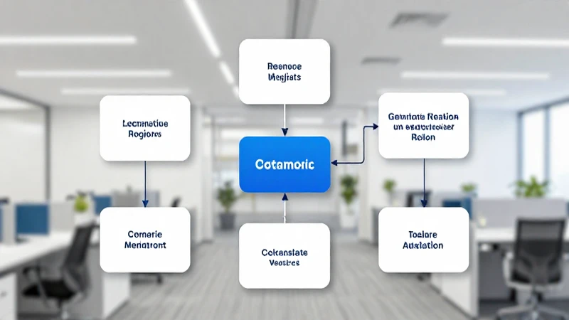 Diagrama corporativo profesional con oficina moderna