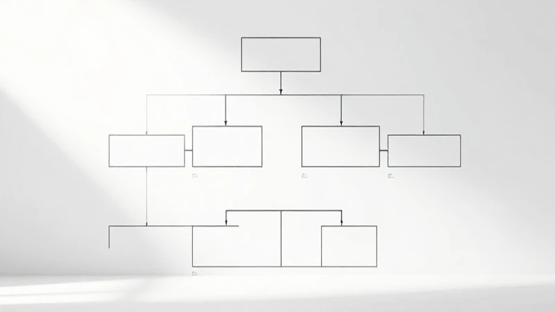 Diagrama geométrico minimalista con luz suave