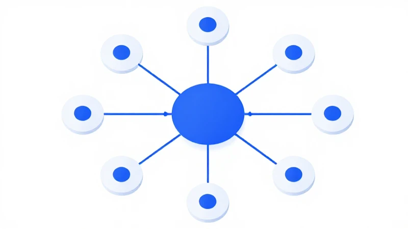 Qué es un organigrama radial y cuáles son sus características 4 Diagrama radial isométrico vectorial limpio y claro