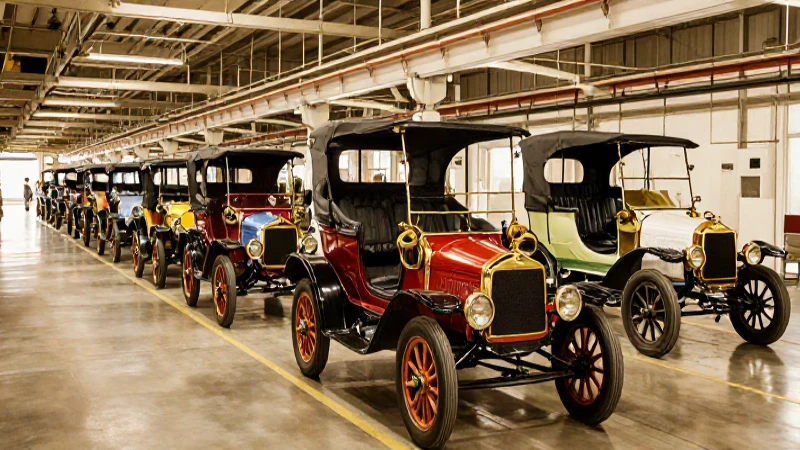 Ensamblaje Ford, Model T, estilo documental