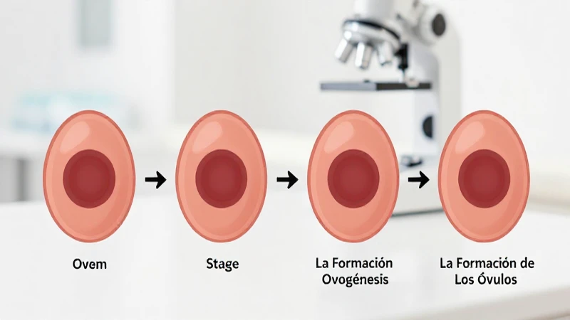 Ilustra el desarrollo del óvulo científico