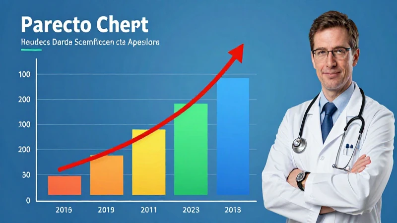 Gráfico informativo sobre salud y crecimiento financiero