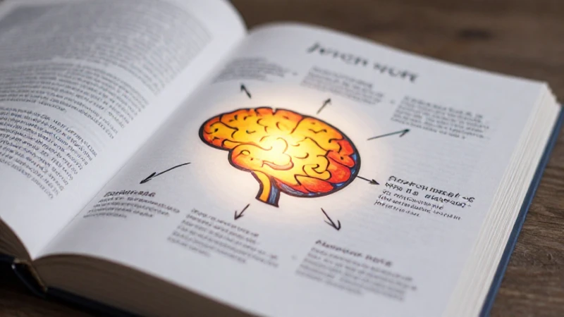 Mente creativa iluminada por un libro abierto