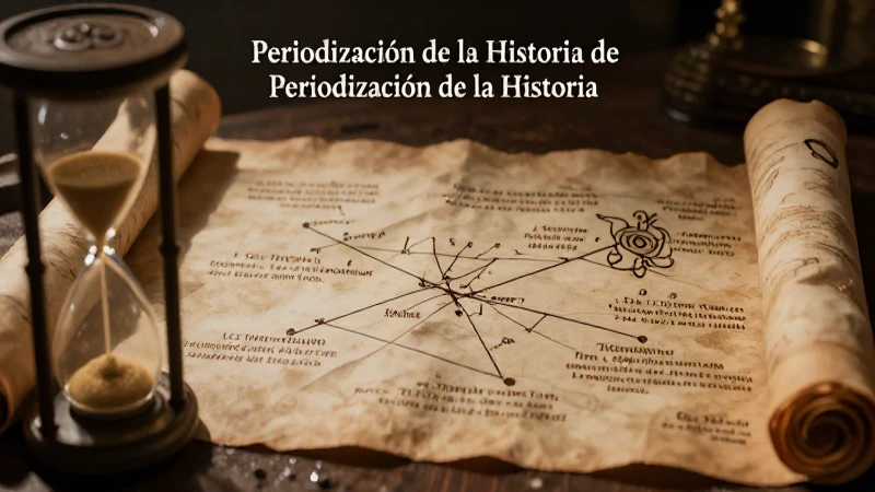 Ilustración histórica con luces dramáticas y tiempo
