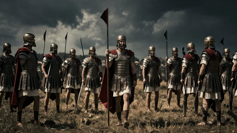 Guerrero macedonio en batalla, luz cinematográfica