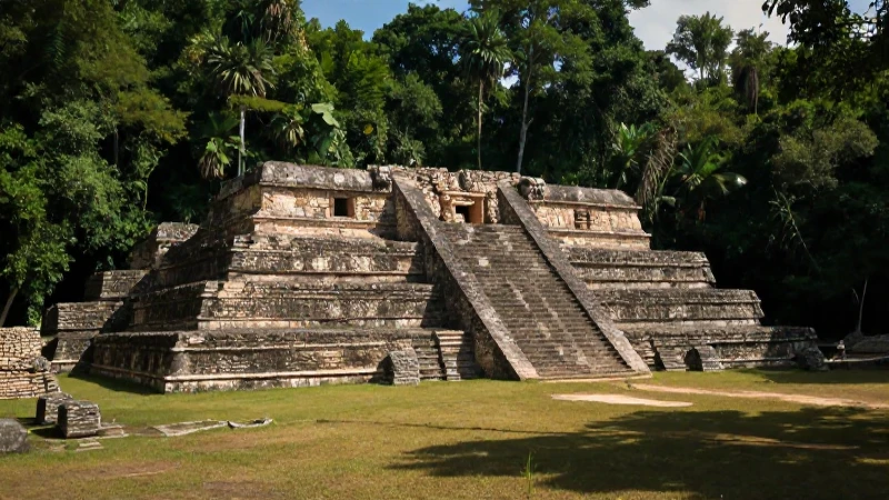 Ruinas zapotecas, naturaleza exuberante, ambiente cinematográfico