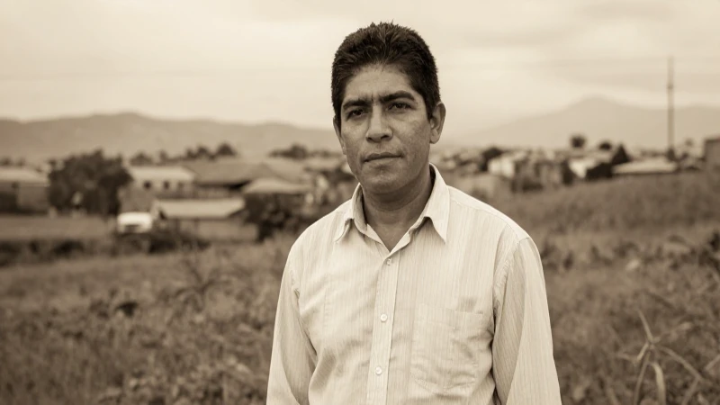 Joven Calles, campo mexicano, tono nostálgico