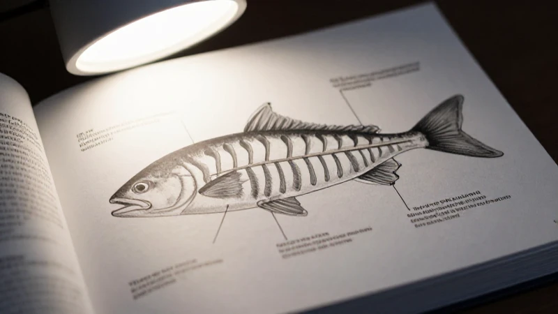 Diagrama de espina con ilustración enfocada
