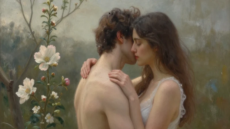 Amor, vida y luz en pintura romántica
