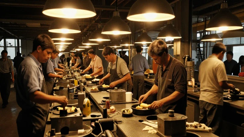 Cuáles son los precursores clave en el estudio del trabajo 4 Trabajadores en fábrica bajo luz cálida
