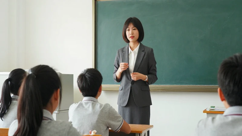 Historia y evolución de la educación preescolar en México 3 Maestra antigua en aula, luz suave