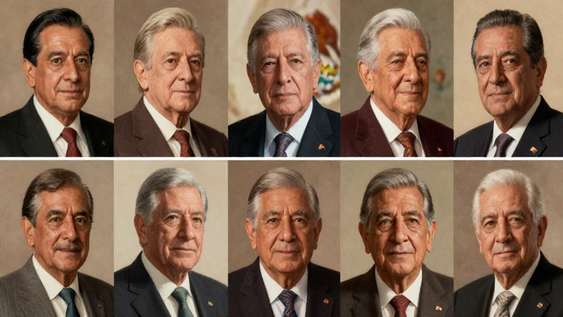 Presidentes de México: Línea de Tiempo desde 1910 hasta hoy 10 Retratos presidenciales mexicanos con iluminación cálida