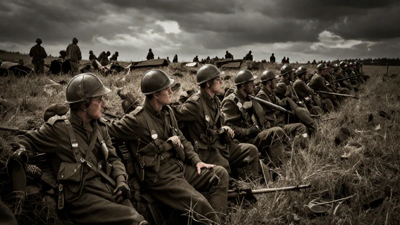 Cuáles son las etapas y hechos clave de la Primera Guerra Mundial 6 Soldados estadounidenses en trincheras, campo de batalla