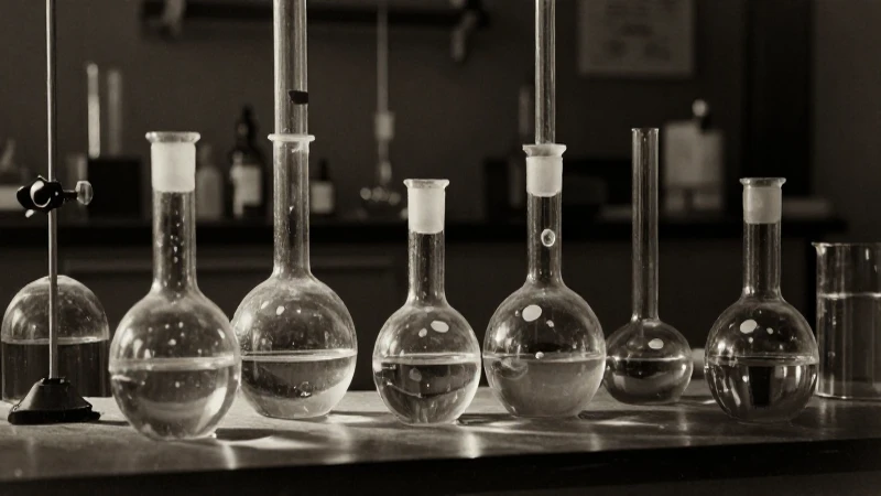 Cuál es la línea del tiempo de la primera revolución química 6 Foto antigua: laboratorio retro con luces dramáticas