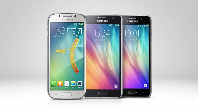 Fotografía limpia de productos Samsung con luz suave