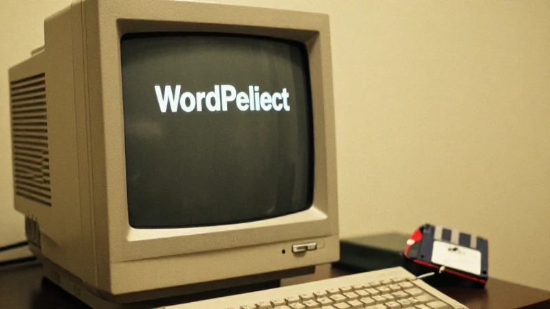 Ordenadores antiguos y la evolución de WordPerfect